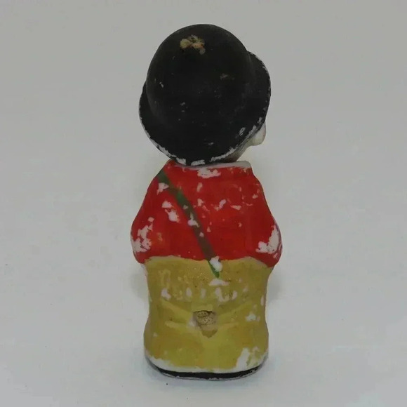 Vintage KAYO COMIC BOOK CHARACTER BISQUE NODDER FIGURINE DOLL HERTWIG - Picture 3 of 3